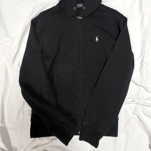 Ralph Lauren Polo Black Zip-up Hoodie Jacket